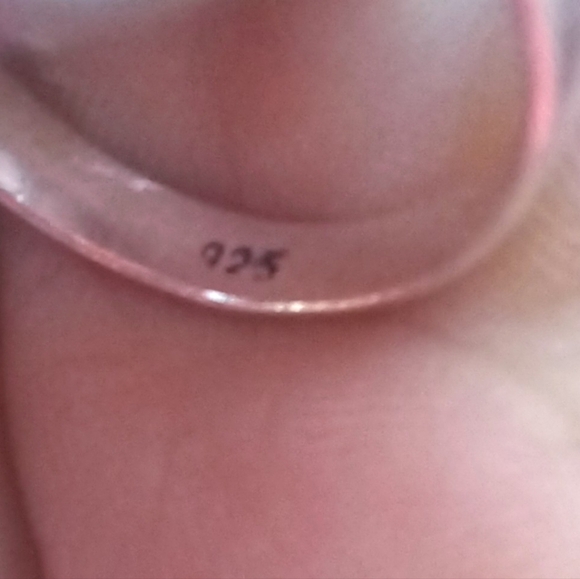 🩷Genuine Rose Quartz Gemstone Sterling Silver Stamped - Picture 4 of 5